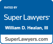 Attorney William D. Healan, III Badge Rated by Super Lawyers